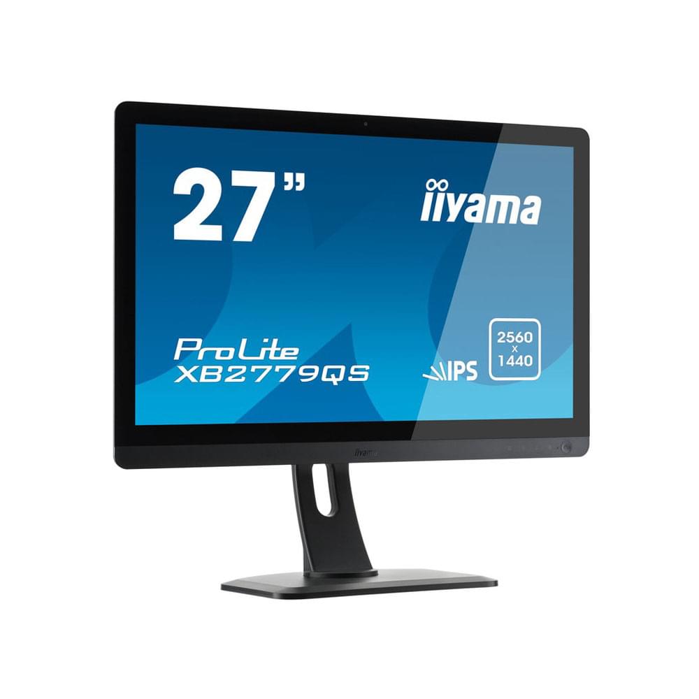 Ecran PC Iiyama XB2779QS-B1 - 27" IPS WLED/2560x1440/DP/HP/HAS