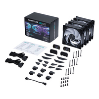 Ventilateur boîtier Phanteks D30 Regular Black (Pack de 3x120 mm) D-RGB