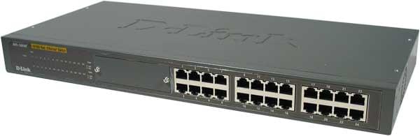 Switch D-Link 24 ports 10/100Mbps DES-1024R+