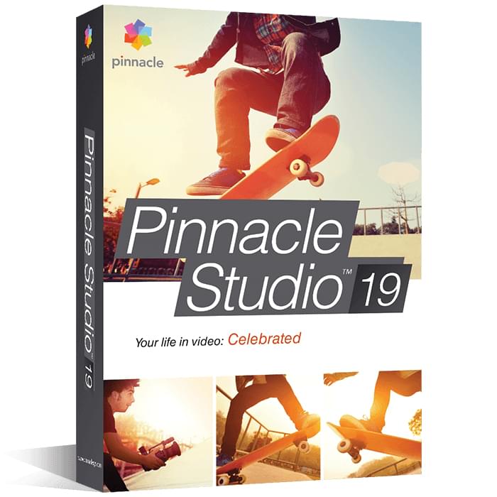 Logiciel application Pinnacle Studio 19