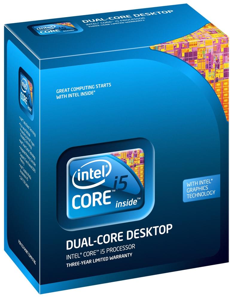 Processeur Intel Core i5 661 - 3.33GHz/4Mo/LGA1156/BOX