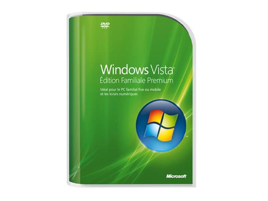Destockage Microsoft Windows Vista Edition Familiale Premium CYBERTEK