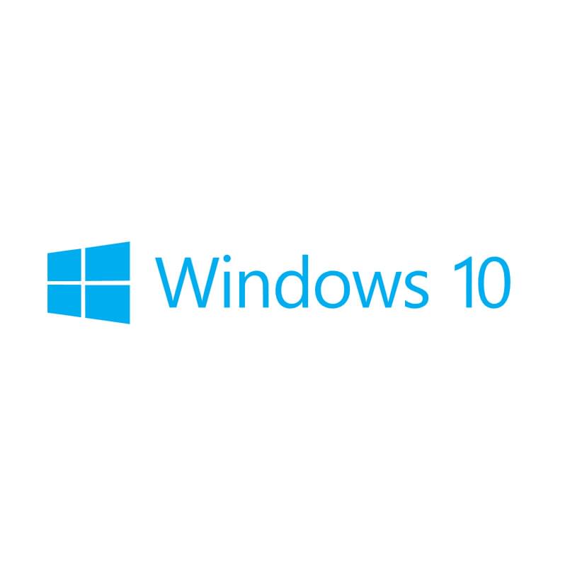 Logiciel système exploitation Microsoft Windows 10 PRO 64b CYBERTEK