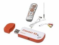 Carte TV Terratec Cinergy Hybrid T USB XS FM (clé TNT+Analogique)