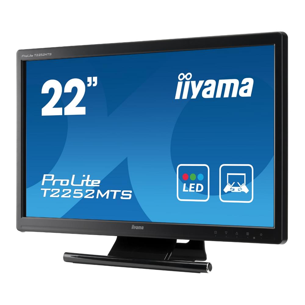 Ecran PC Iiyama T2252MTS-B1 - 21.5" LED Tact./2ms/FHD/HDMI/Noir