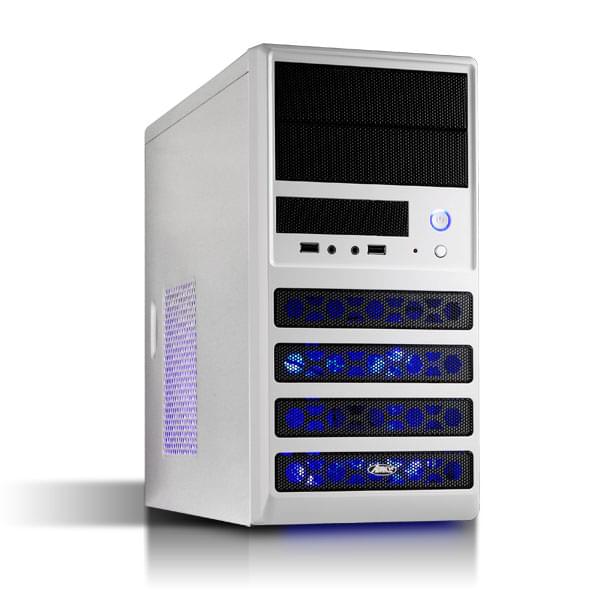 Boîtier PC Advance EVO White 6123W0 - mT/Sans Alim/mATX