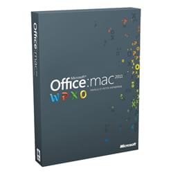 Logiciel-Suite bureautique Microsoft Office for Mac Home and Business 2011 mono - Mac