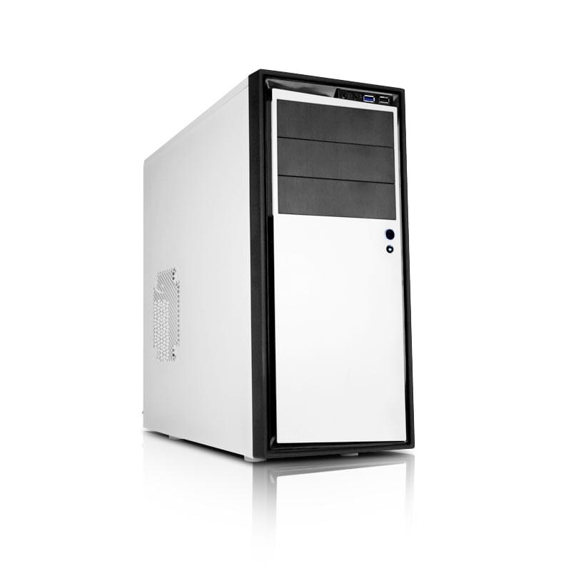 Boîtier PC NZXT Source 210 Elite White - MT/Sans Alim/ATX