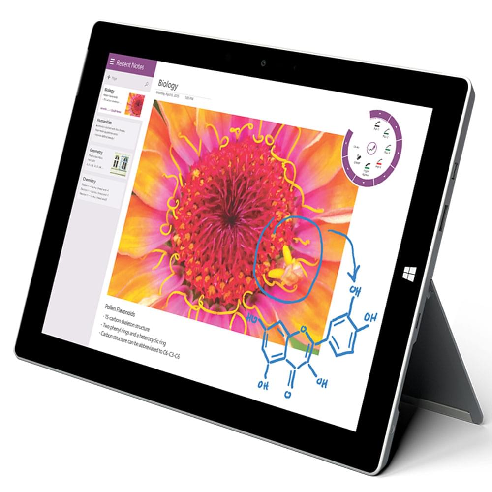 Tablette tactile Microsoft Surface 3 - Z8700/4Go/64Go/10.8"/W8.1 PRO