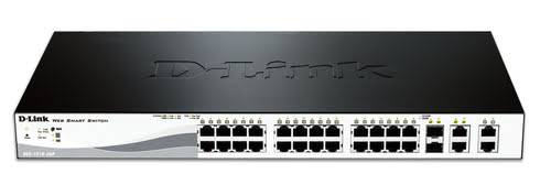 Switch D-Link 24 ports 10/100 + 2 1000 + 2 SFP - DES-1210-28P