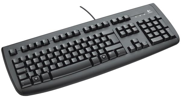 Clavier PC Logitech Deluxe 250 Keyboard Black USB OEM