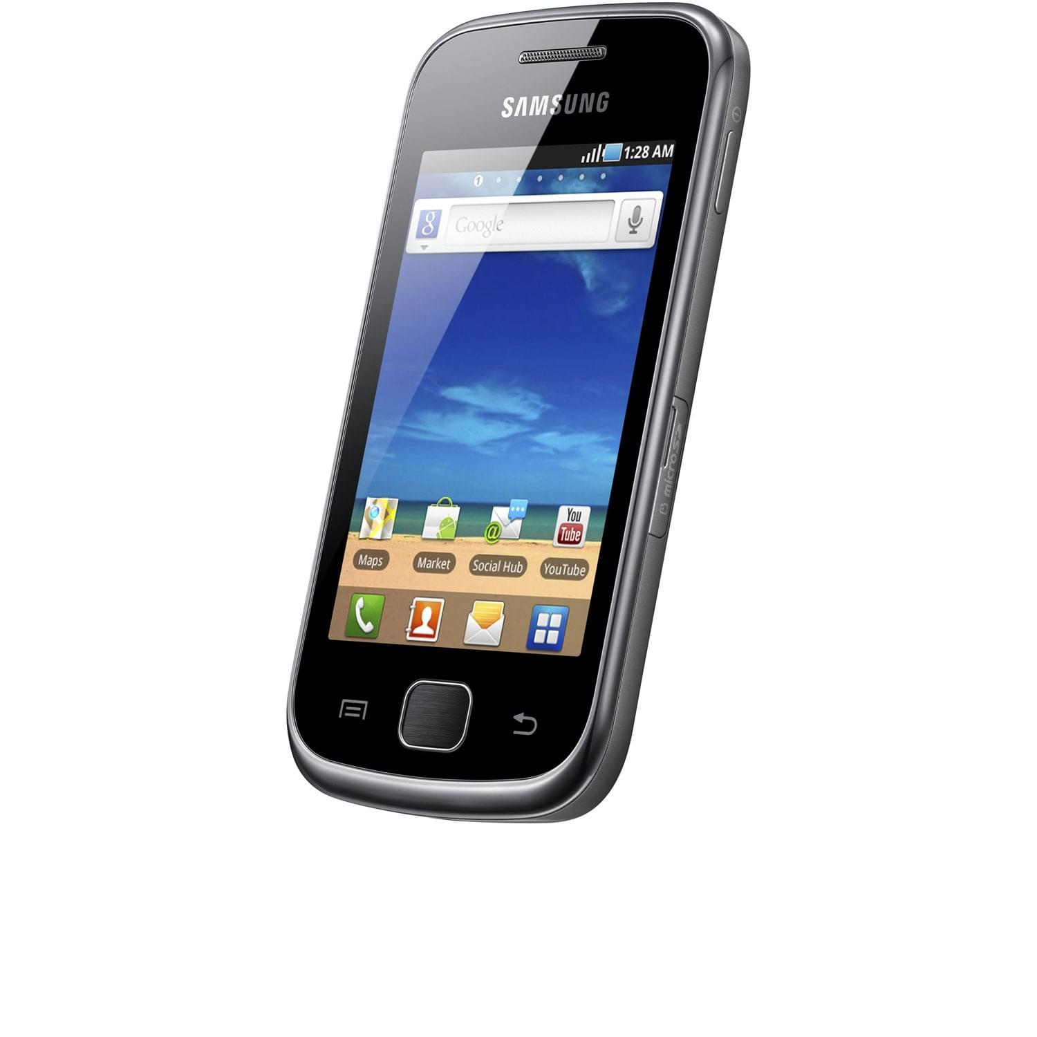 Téléphonie Samsung Galaxy Gio Noir S5660