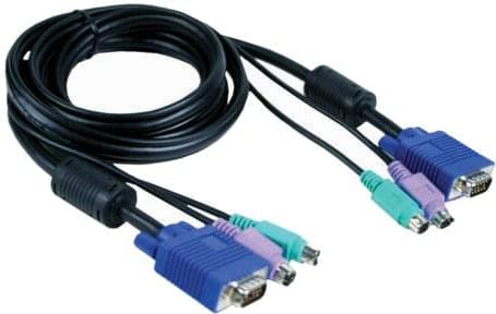 Commutateur et splitter D-Link DKVM-CB (câbles optionnels pour DKVM)