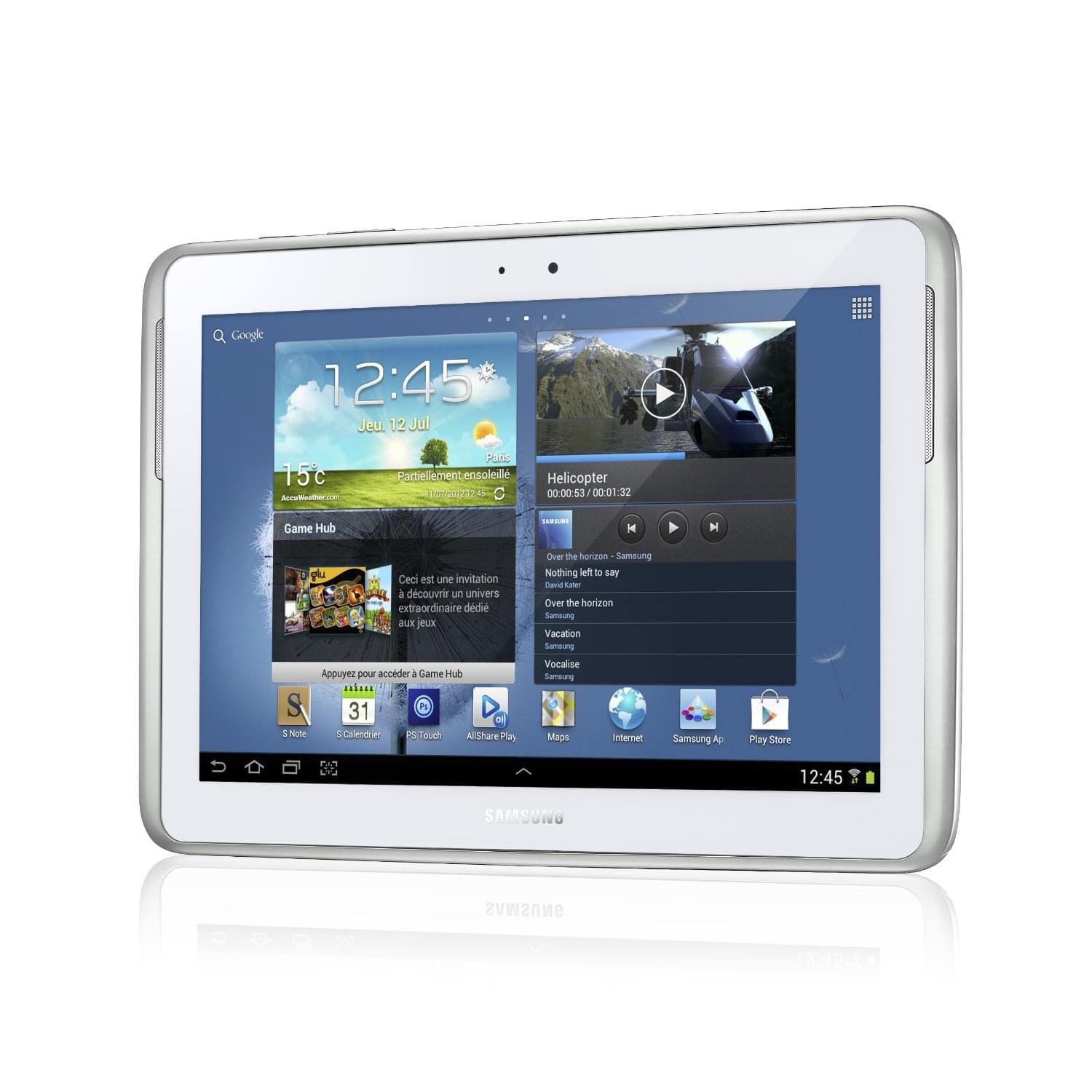 Tablette tactile Samsung Galaxy Note 10.1 N8000ZWA -Blanc/16Go/3G/10.1"/ICS