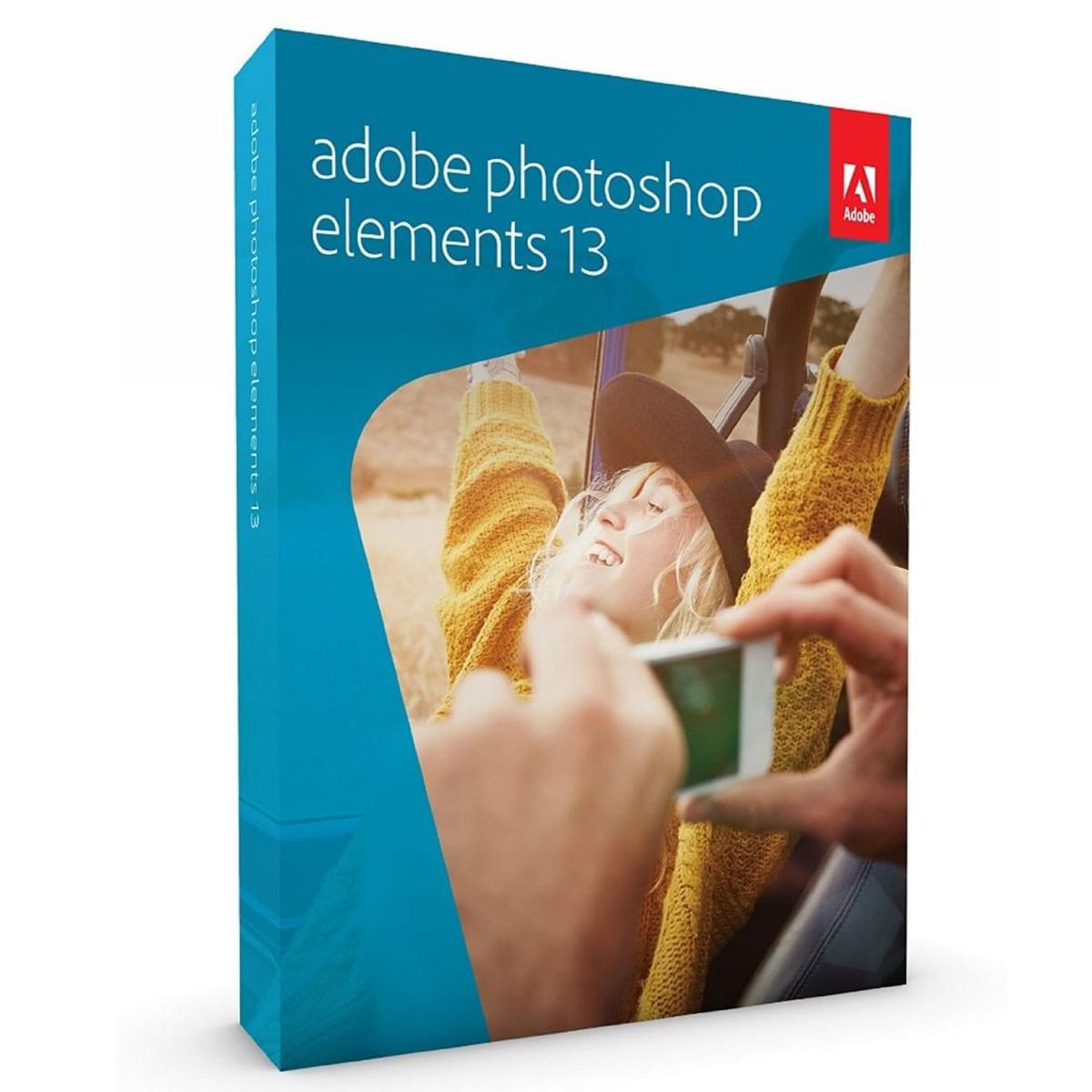 Logiciel application Adobe Photoshop Elements 13