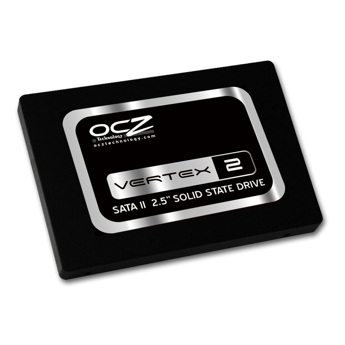 Disque dur 2.5" interne OCZ 120Go SSD Vertex 2 OCZSSD2-2VTXE120G SATA 300