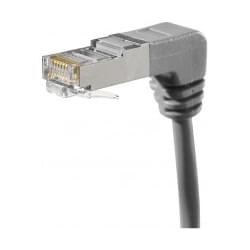 Connectique Réseau No Name Câble Cat5 FTP 0.70m Coudé bas