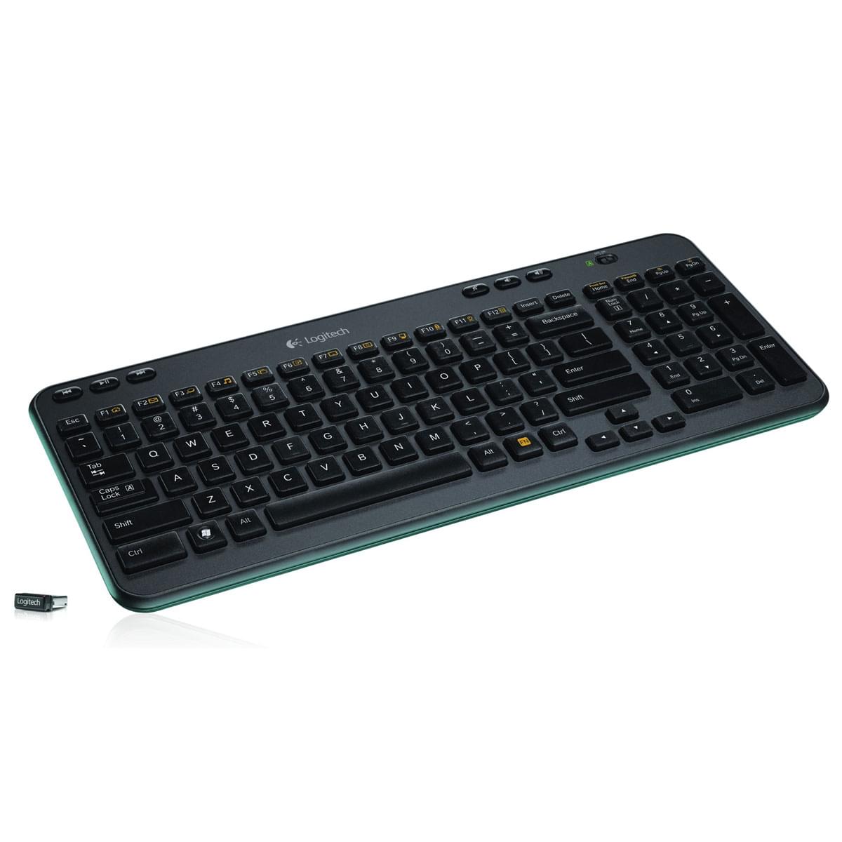 Clavier PC Logitech K360 Sans Fil - Noir