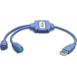 Connectique PC TrendNet Convertisseur PS2 a USB - TU-PS2