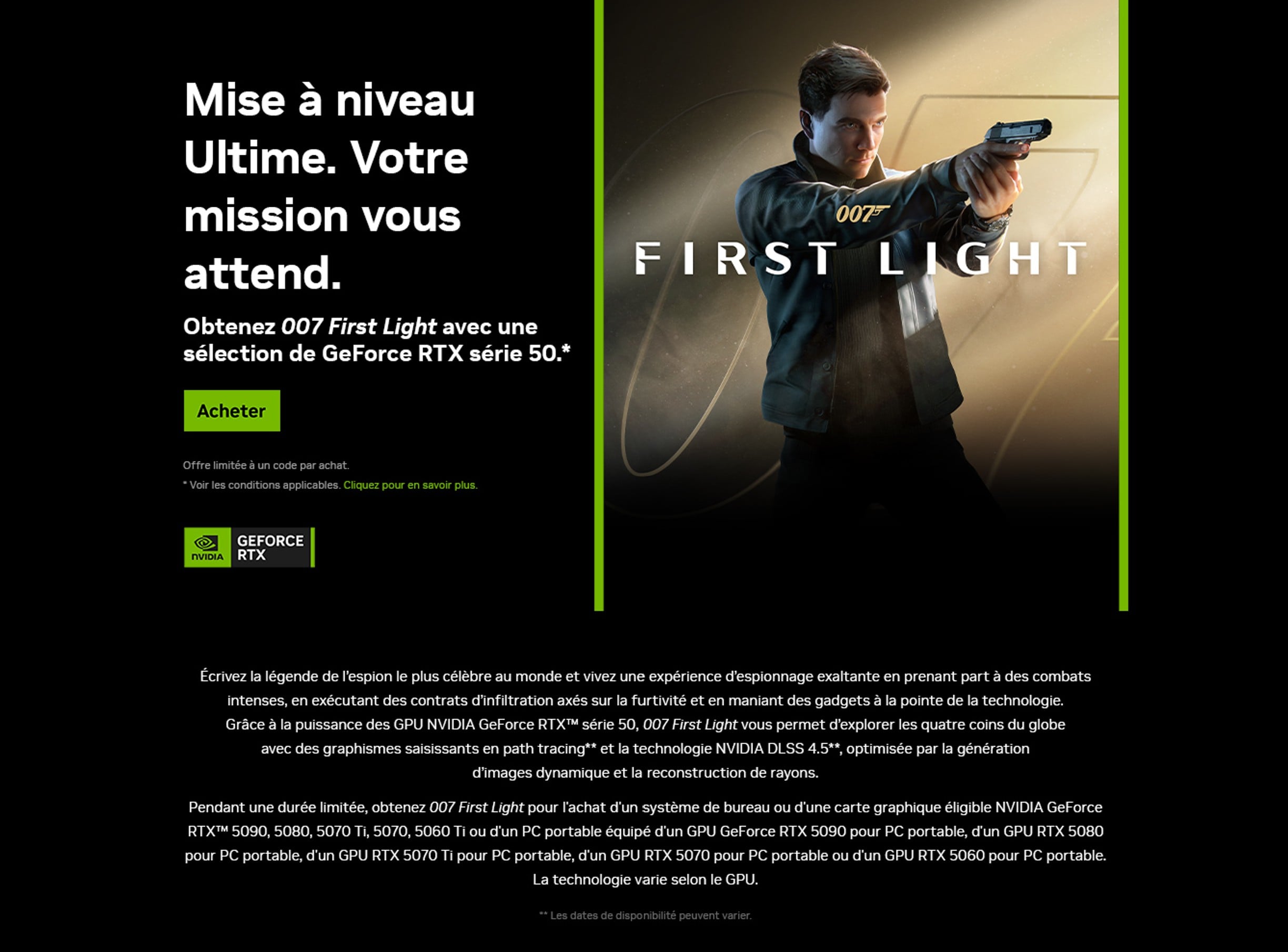 007 FIRST LIGHT HEADER