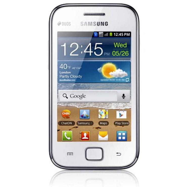 Téléphonie Samsung Galaxy Ace Duos Blanc S6802