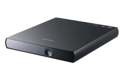 Graveur Sony Externe DVD+/-RWDL 8x Slim USB2 DRX-S90U Noir