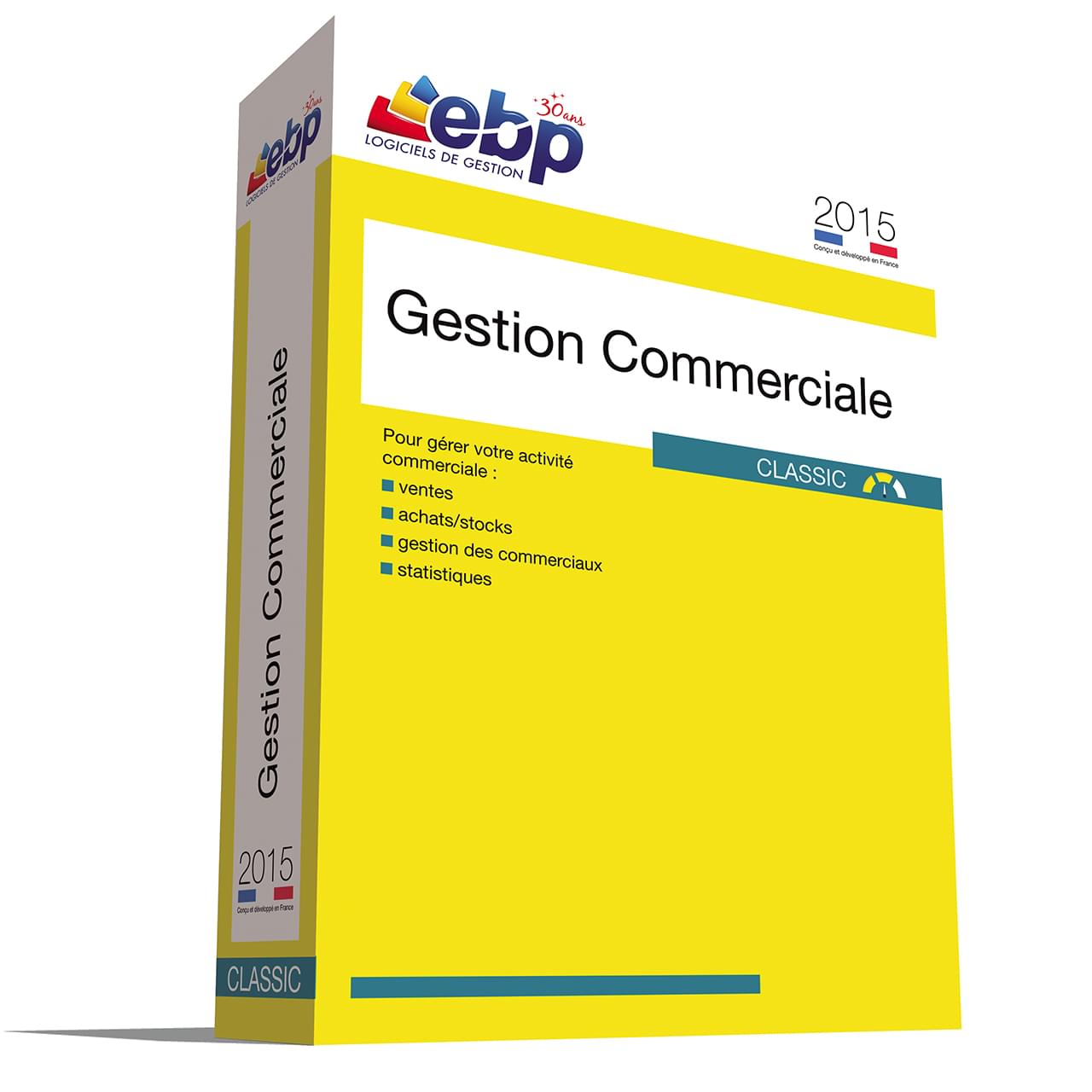 Logiciel application EBP Gestion Commerciale Classic 2015