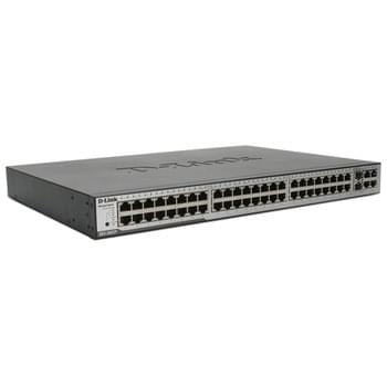 Switch D-Link 48 Ports 10/100 +2x1000/+2SFP 1U POE - DES-3052P