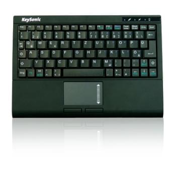 Clavier PC Keysonic ACK-340U+ Mini clavier avec Touchpad