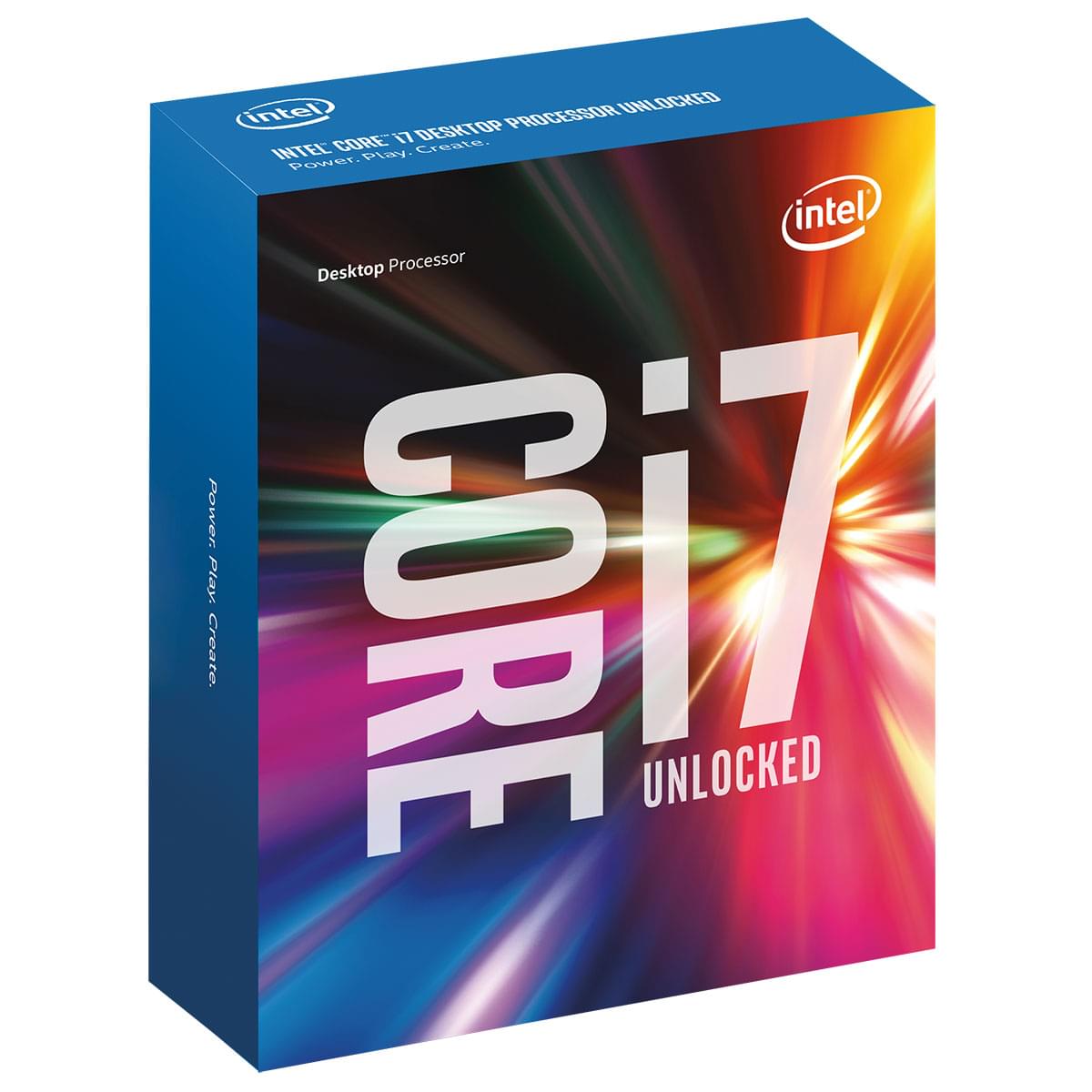 Processeur Intel Core i7 6700K - 4GHz/8Mo/LGA1151/Ss ventil./BOX