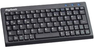 Clavier PC Keysonic ACK-3400U Mini clavier ultra compact