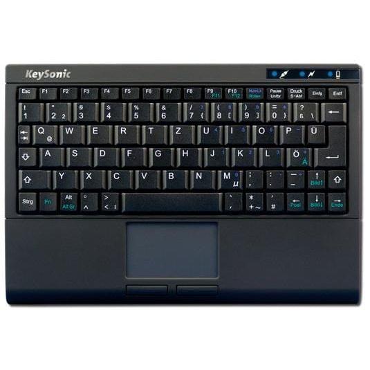 Clavier PC Keysonic ACK-340 BT Mini clavier BlueTooth avec Touchpad
