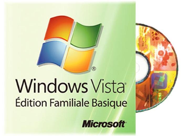 Destockage Microsoft Windows Vista Edition Familiale Basique CYBERTEK