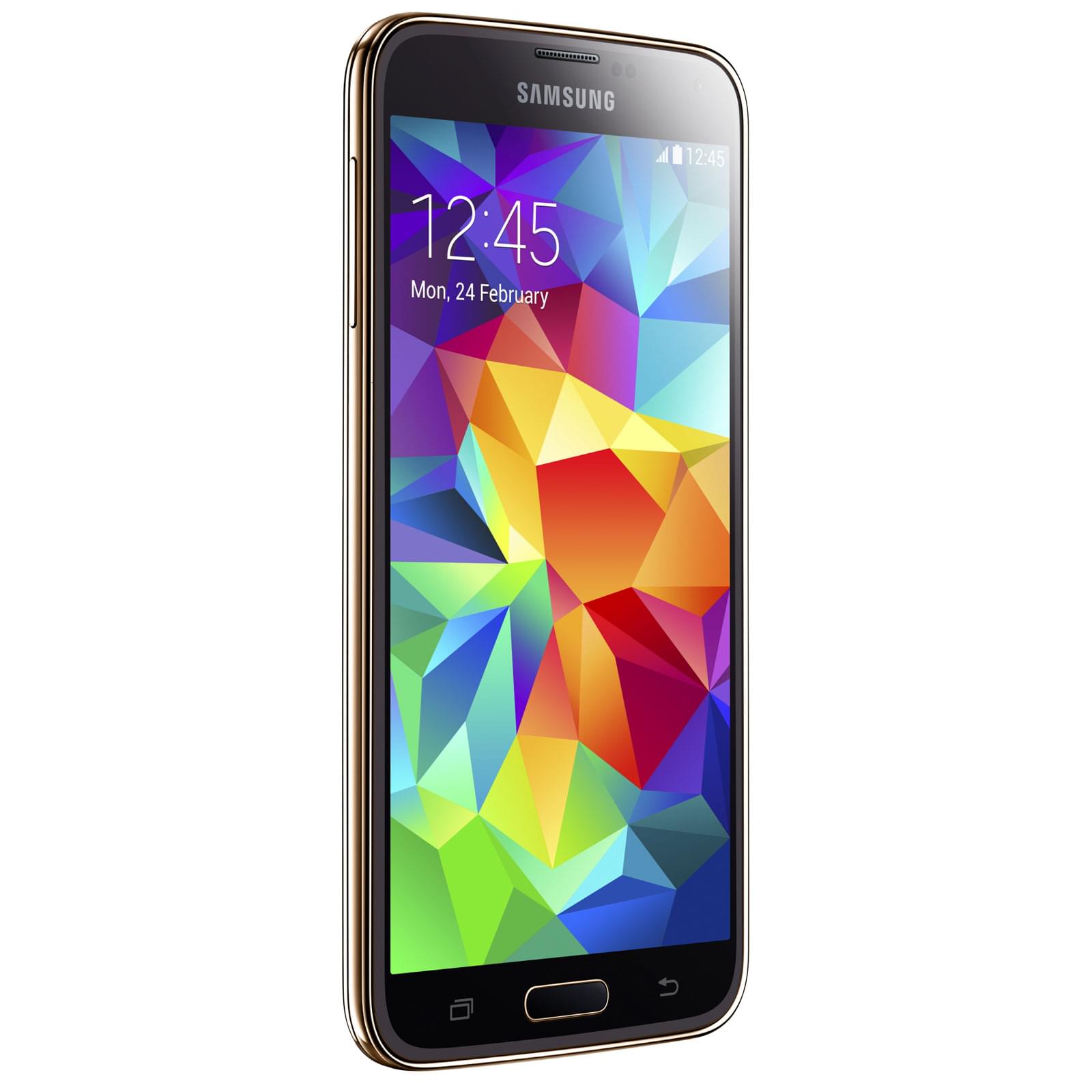 Téléphonie Samsung Galaxy S5 16Go Or cuivré G900F