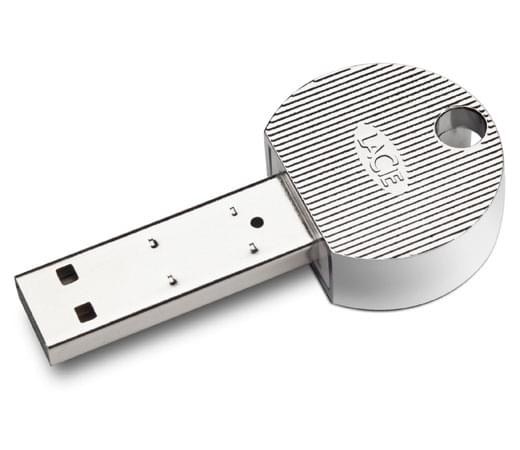 Lecteur carte mémoire LaCie Lecteur de carte microSD USB2.0 - PassKey