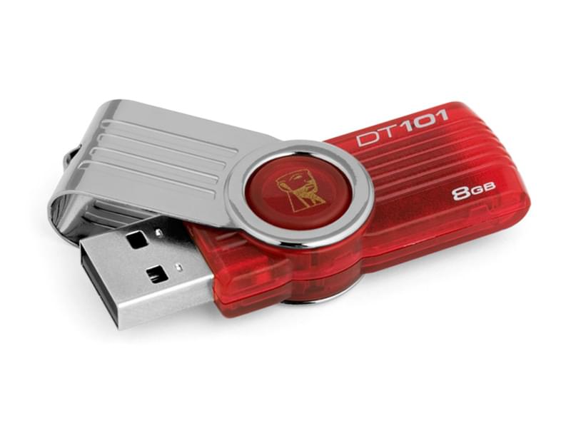 Clé USB Kingston Clé 8Go USB 2.0 Data 101 Gen2 Red DT101G2/8GB