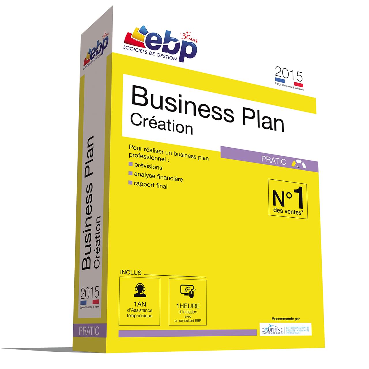 Logiciel application EBP Business Plan Pratic 2015 + VIP