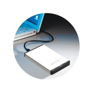 Boîtier externe Cybertek USB2.0/SATA pour DD 2'1/2 IDE + RACK