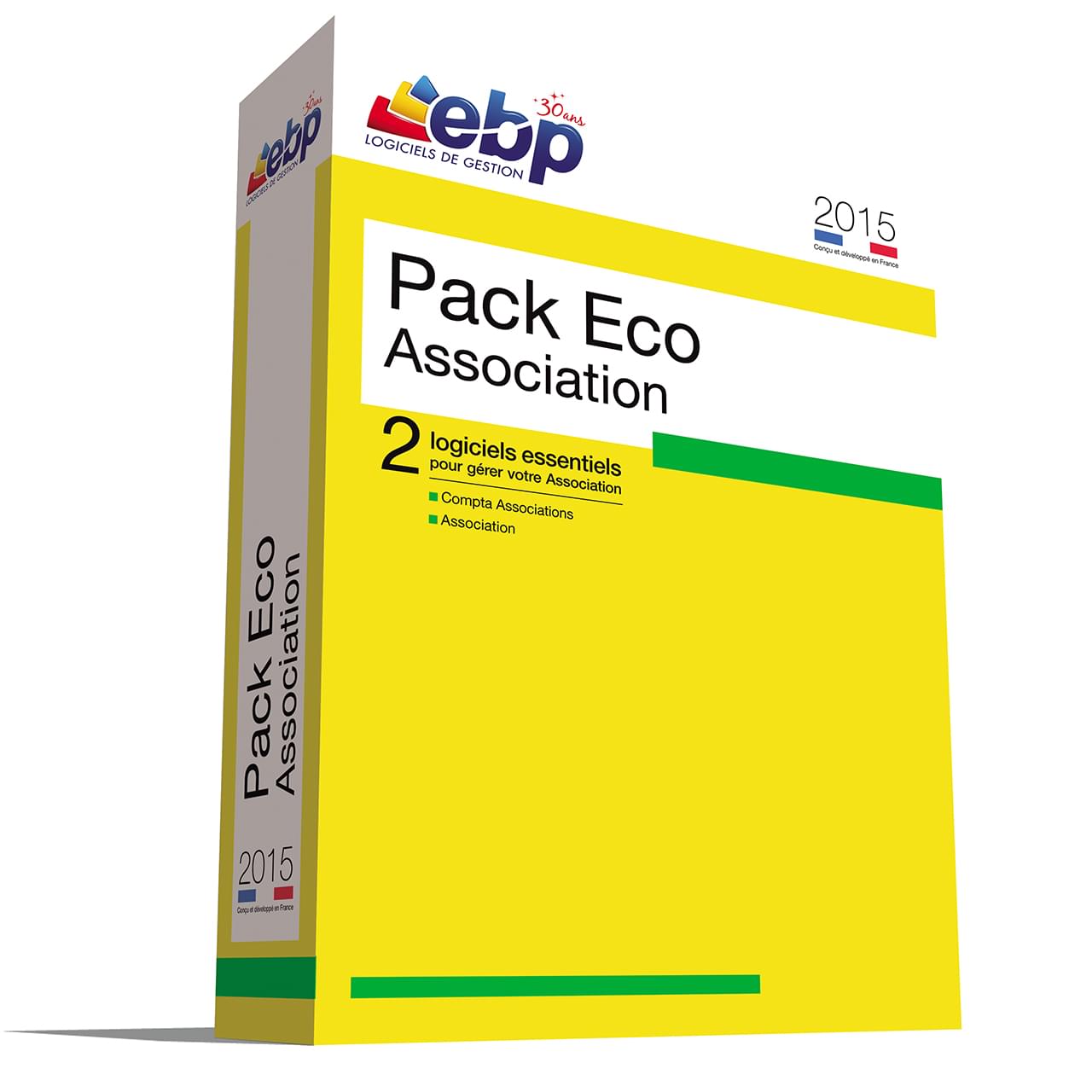 Logiciel application EBP Pack Eco Association 2015