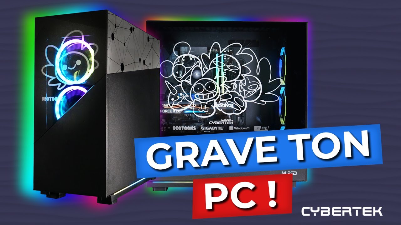 Quelles options de gravure sont disponibles pour les boîtiers de PC ? 