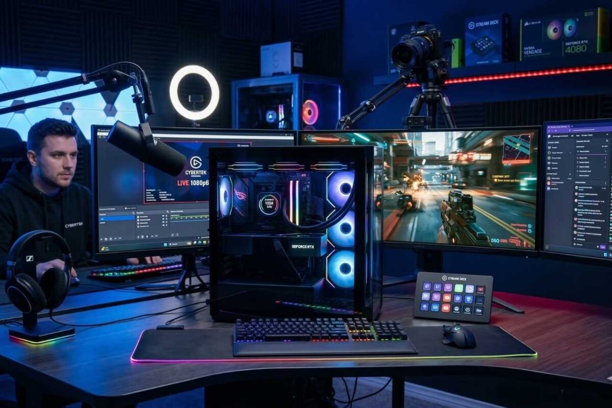 Cover Blog Cybertek Configurateur Pc pour streamer 2026