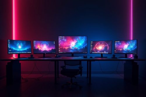 5 écrans gaming 2025