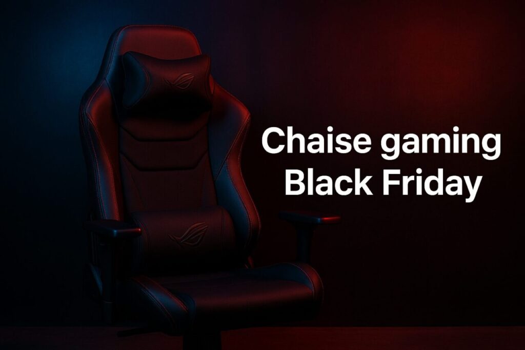 Chaise gaming Black Friday : les meilleures offres à ne pas manquer