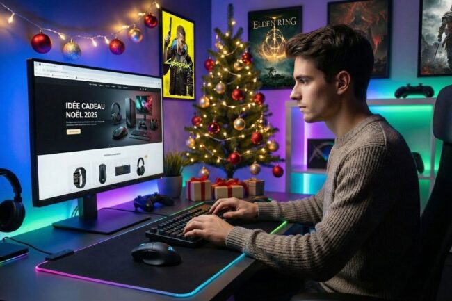 Cover Blog Grosbill Idée Cadeau Gamer 2025