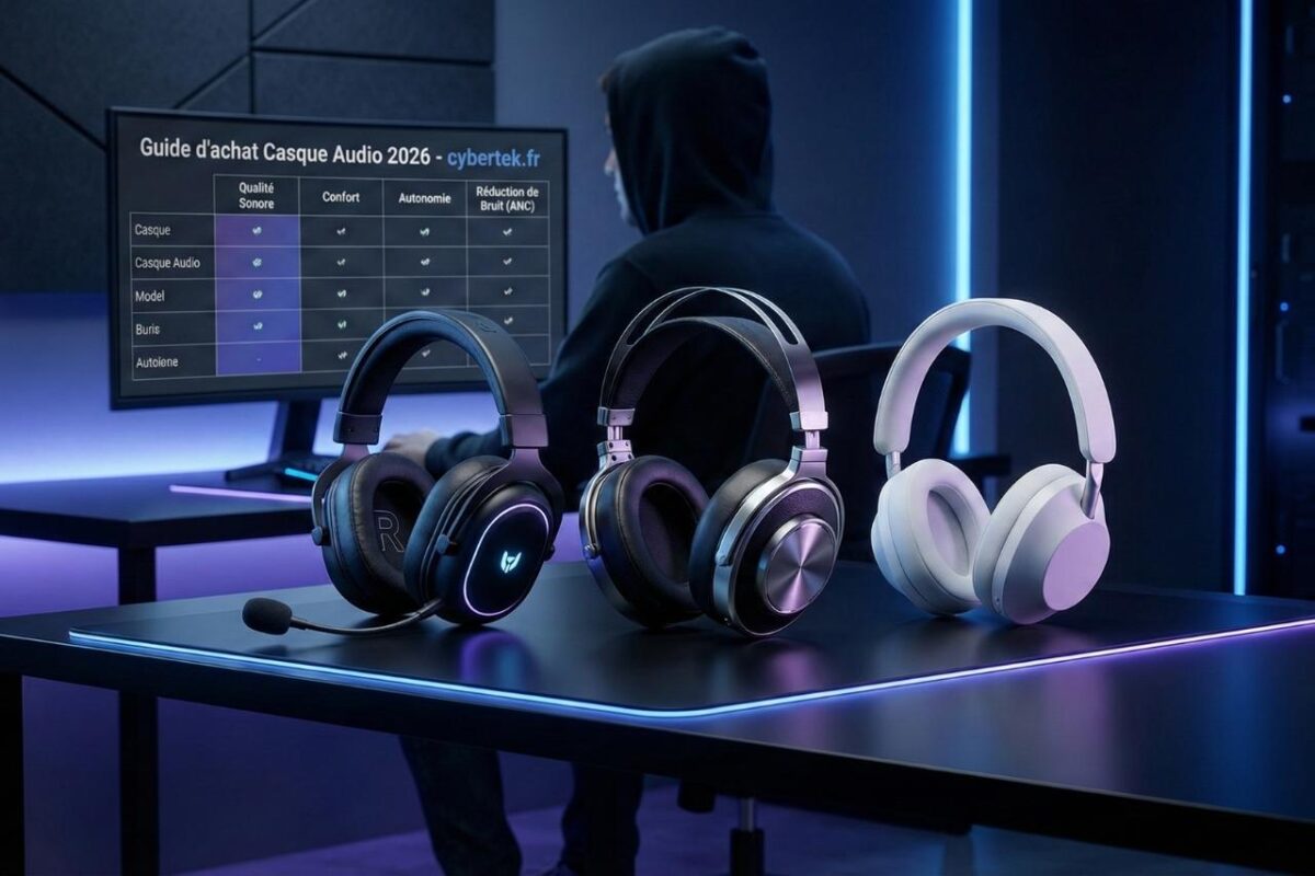 Cover Blog Cybertek Guide Casque Audio 2026