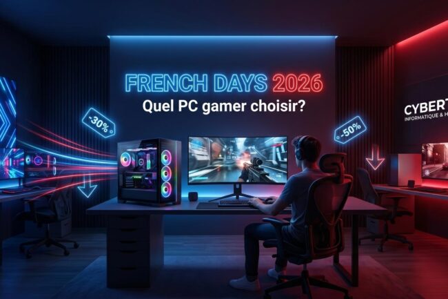 Cover Blog Cybertek Quel PC gamer French Days 2026