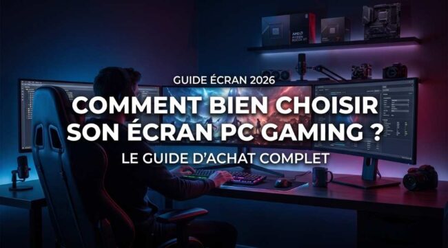 Cover Blog Cybertek Comment bien choisir son écran PC gaming - 2026