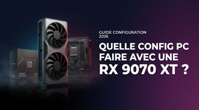 Cover Blog Cybertek - Quelles sont les meilleures configurations PC avec une RX 9070 XT - 2026