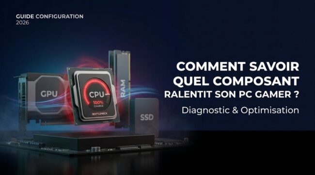 Cover Blog Cybertek - Comment savoir quel composant ralentit son PC gamer