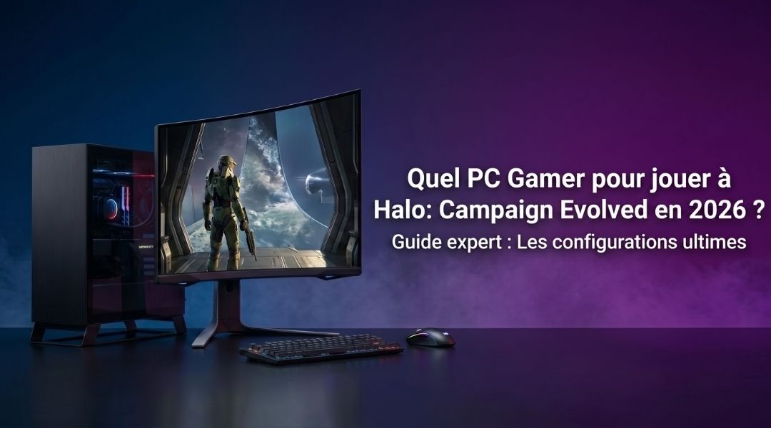 Cover Blog Cybertek - Quel PC Gamer pour jouer à Halo Campaign Evolved en 2026
